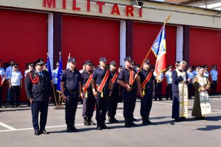 Depunerea Jurământului Militar la ISU Dâmbovița
